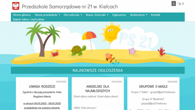 Witryna PS 21 Kielce